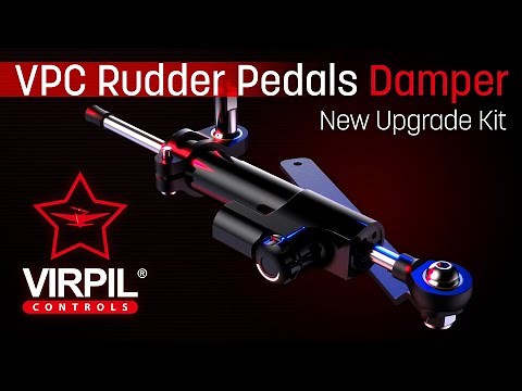 VPC Rudder Pedals Damper Trailer | VIRPIL Controls