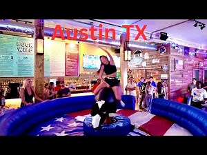 Downtown Austin at night 6th St 2025