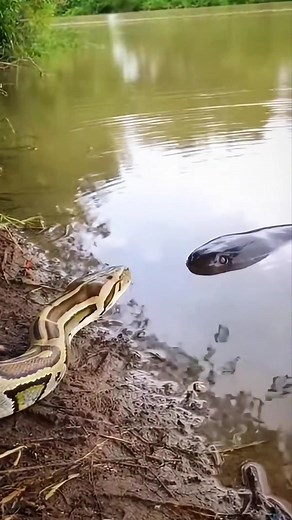 18K views · 122 reactions | Python vs electric eel  #wildlife #animals | Lalit Kumar | Facebook