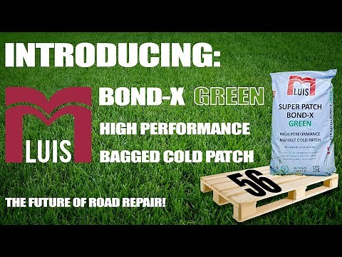 Introducing: Super Patch Bond-X GREEN High Performance Cold Patch by M Luis Products!