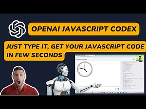 Beginner to Master : OPENAI Javascript Codex Sandbox, Generate Code in Few Seconds | GPT3.0