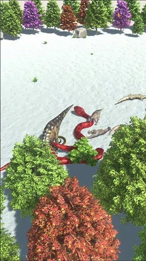 Crazy ARBS Battle! 🔥 #arbs #dinosaur #games #animation #jurassicworld