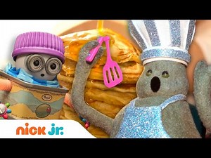 Tiny Chef Pancake Flipping Performance Gone Wrong! w/ Kristen Bell | Nick Jr
