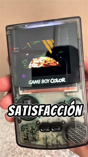 How my restored Game Boy Color turned out ❤️🤝👾 #gamer #nintendo #playstation