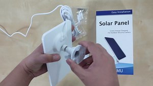 Solar Panel for Google Nest Camera Outdoor - Solar Charger Power for Google Nest Cam Outdoor or Indoor (Battery), 10FT Weatherproof Charging Cable & 360° Adjustable Mount, 2 Pack