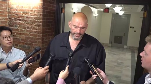 Sen. John Fetterman tells CNN that he doesn't think his Democratic colleagues should force a lengthy vote-a-rama process for President Donald Trump's sweeping domestic policy bill. | Brian Allen KSFY