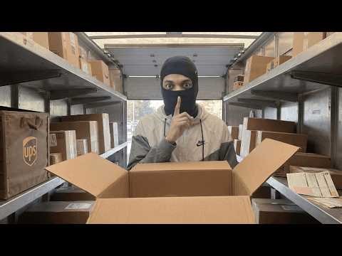 I Mailed Myself In A Box & IT ACTUALLY WORKED (Human Mail Challenge)