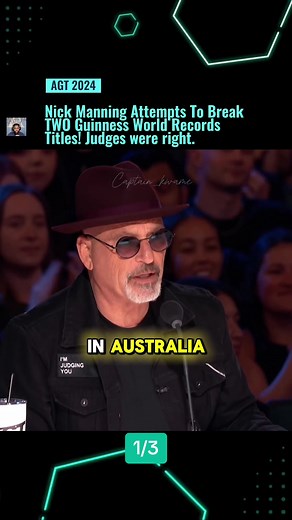 Nick Manning Attempts To Break TWO Guinness World Records Titles! Part 1 #britainsgottalent #factorglobal #factor #factoruk #americanidol #agt #goldenbuzzer #guinessworldrecords #worldrecord #talent