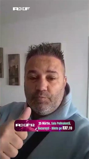 Nu rata Conferința de Presă RXF 52, luni 23 martie, ONE CLUB! Live pe Youtube RXF, de la 20:00!