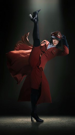 I have seen a lot of Chinese Military Dance trend on my explore page so here we go! 💥 I’m so totally into military uniform and I got some in my wardrobe! #larissarochefort #fashion #military #chinesemilitarydance | Larissa Rochefort