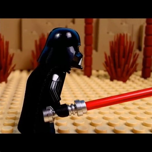 Lego Darth Vader vs Tusken Raiders #Lego #starwars #stopmotion #darthvader #brickfilm