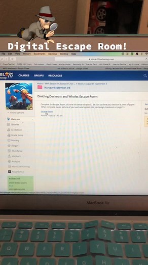 Digital Escape Room for Teachers | Fun Distance Learning Activity