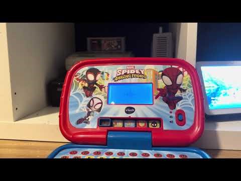 VTech Spidey & His Amazing Friends Laptop Startup/Shutdown