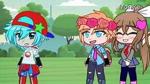 Senpai x Monika: La historia de amor en FNF