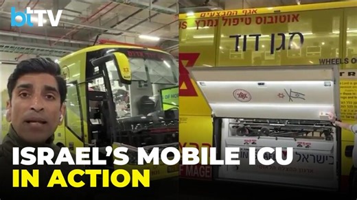 Ground report: Inside Israel’s mobile ICU bus saving lives amid war with Iran escalation