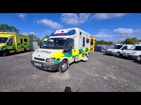 Ford transit ambulance