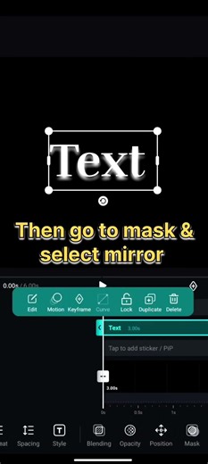 How to create Text background 🔙
