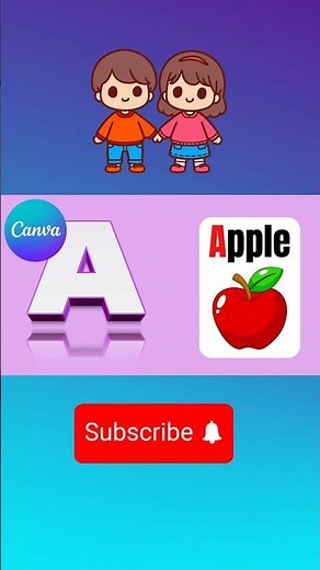 Easy letter Animation in Canva #canva #canvadesign