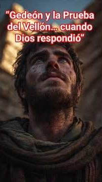 🔥😱 “Gedeón y la Prueba del Vellón… cuando Dios respondió de forma imposible” #ronalddelahoz#fe#amor