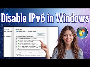 How To Disable IPv6 In Windows 11 | Network Settings Tutorial