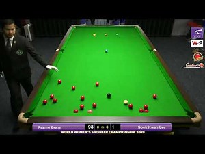 Reanne Evans vs Sook Kwan Lee - World Women's Snooker Championship Group Stages (June 2019)