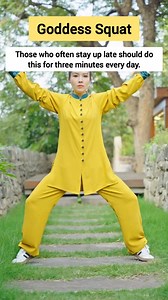 288K views · 5K reactions | People with bad skin must practice more, suitable for those born in the 70s and 80s. #squat #goddess #vitality #helpfultips #healthandwellness #hunchback #stretching #heathylifestyle #fitness #therapy #wellness #shoulderpain #exercise #health #taichi #healthy #heelspain #release #chineseculture #MentalHealth #neckpain #goodhealth #healthbenefits #toturial #reels #viral #trending | Warrior Tai Chi | Facebook