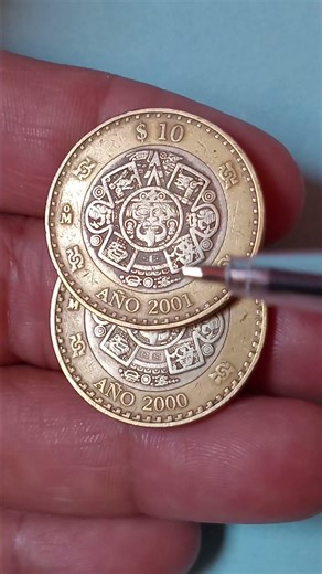 #coinhistory Two $10 Coins from 2000 and 2001