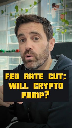 10K views · 110 reactions | Crypto looks flat today for a reason. The Fed meets tomorrow and a 25bps cut is almost guaranteed — what Powell says next will decide the market. Hawkish = pain. Dovish = pump. #FOMC #CryptoNews #FederalReserve | Coin Bureau | Facebook