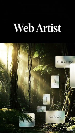 Immersive 3D Jungle Website Design | WebGL & GSAP 🌿