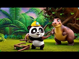 Baby Panda's Dinosaur Era Exploration Cocomelon, ChuChu TV Nursery Rhymes & Kids Songs, Pinkfong