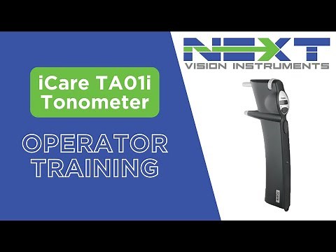 iCare TA01i Tonometer Operator Training
