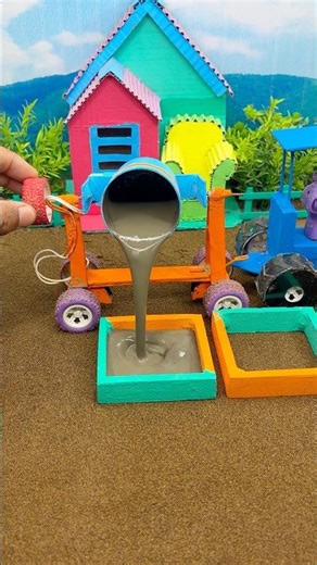 Small Tractor Big Power 🚜💪 | DIY Build at Home #shorts