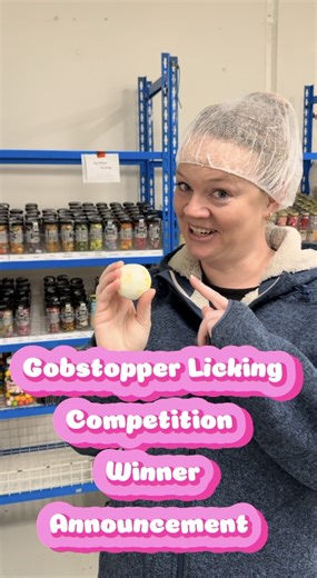 Gobstopper Lick Competition winner announcement 🥇🥳🥳🍭🍭 Yes it was a lot an Kelly barely made a dent The number was 1046, and our winner is Michelle Wright with a guess of 1031!! Congratulations a sweetie pack (with gobstoppers included of course) will be on its way 🍭😍🎊 #gobstoppers #gobstopeprlick #australiansweetco #winner | Australian Sweetco