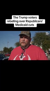 76K views · 2K reactions | Trump voters in a district that voted overwhelmingly Trump are now sad that he's doing exactly what he said he was going to do and taking away their benefits. Two-thirds of them rely on Medicaid. | The Liberal Agenda | Facebook