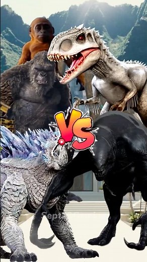 Shimo x Kong with BEAST Glove x Suko vs Jurassic World Skull Island GodzillaxKong The New Empire