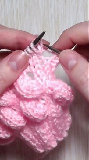 Bobble Stitch Knitting Pattern 💖 Tutorial 💖 2 Part 💖#tutorial #cozyknitting