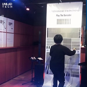 413K views · 5.4K reactions | This madlad modified a barcode reader to convert barcodes into sound waves that can be played like an instrument 勞 | UNILAD Tech | Facebook