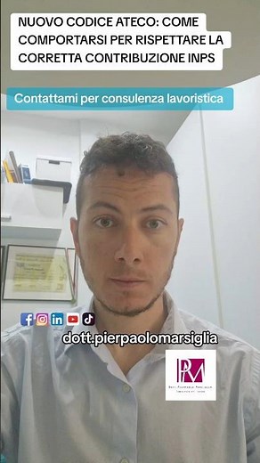 Nuovo codice ateco: come comportarsi per rispettare la corretta contribuzione Inps