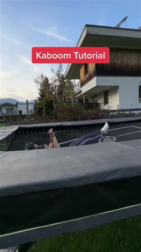 Lerne einen Kaboom🥰😊 #kaboom #trampolin #tutorial #learning #step