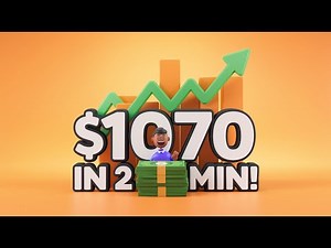 $1070 profit in 2 mins | exness unlimited leverage