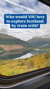 106K views · 1.9K reactions | Who would YOU love to explore Scotland by train with? gbsct  West Highland Line  ScotRail | VisitScotland | Facebook