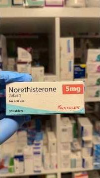 Norethisterone Tablets Explained 🩺✨ | Period Delay & Hormonal Facts #shorts #womenhealth #science