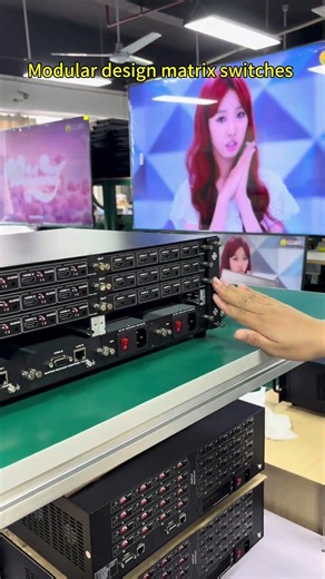 Tailored for #Pro AV Integration Projects #Modular HDMI matrices are core devices in audiovisual