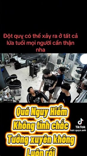 Qúa Nguy Hiểm cứ tưởng là đột quỵ #nguyhiem #top1thịnhhành