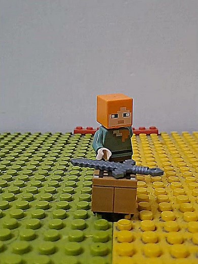 LEGO Minecraft Stop Motion 👍 #legominecraft #legostopmotion