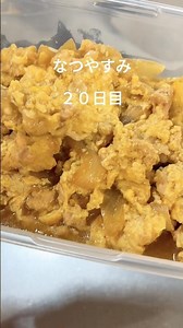 夏休み20日目🐓|冷凍もできる親子丼 作り置きにも🫶親戚帰省時にも助かる♪ #お昼ごはん #夏休み #簡単レシピ