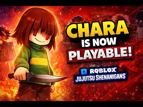 CHARA is OFFICIALLY PLAYABLE in Jujutsu Shenanigans 😱🔥 (Roblox Update) #Roblox #JujutsuShenanigans