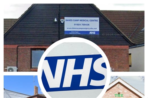 The 15 GP surgeries in Northamptonshire with the most helpful receptions