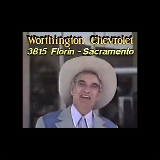 An Original 1987 Sacramento Commercial For Cal Worthington Chevrolet On Florin Road 🚙 Follow : Ben Escobedo 👊 | Ben Escobedo