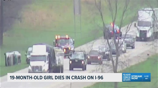 MSP: 19-month-old girl killed in crash on I-96 Tuesday